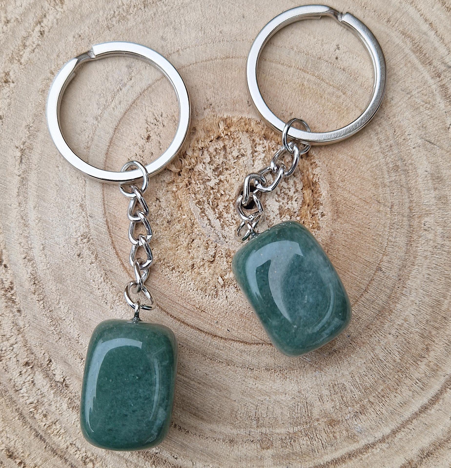 Stone keychain hot sale